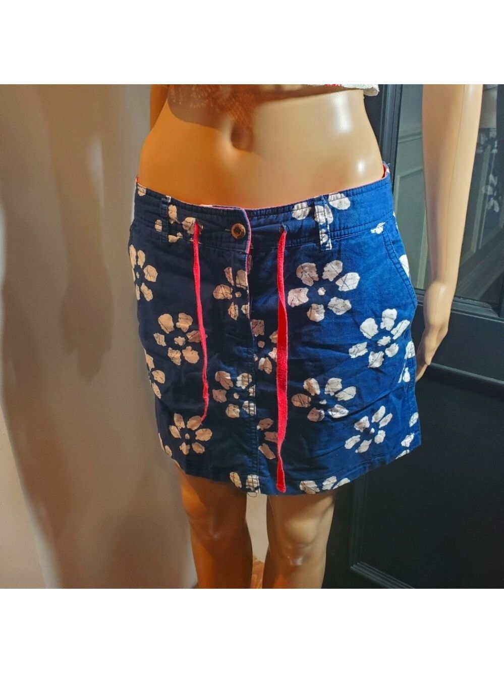 Y2K Summer Flower Skirt